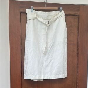 Ann Taylor Linen Blend Pencil Skirt